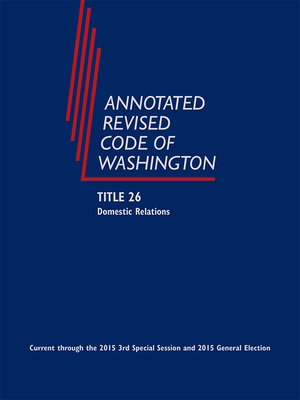 cover image of Annotated Revised Code of Washington